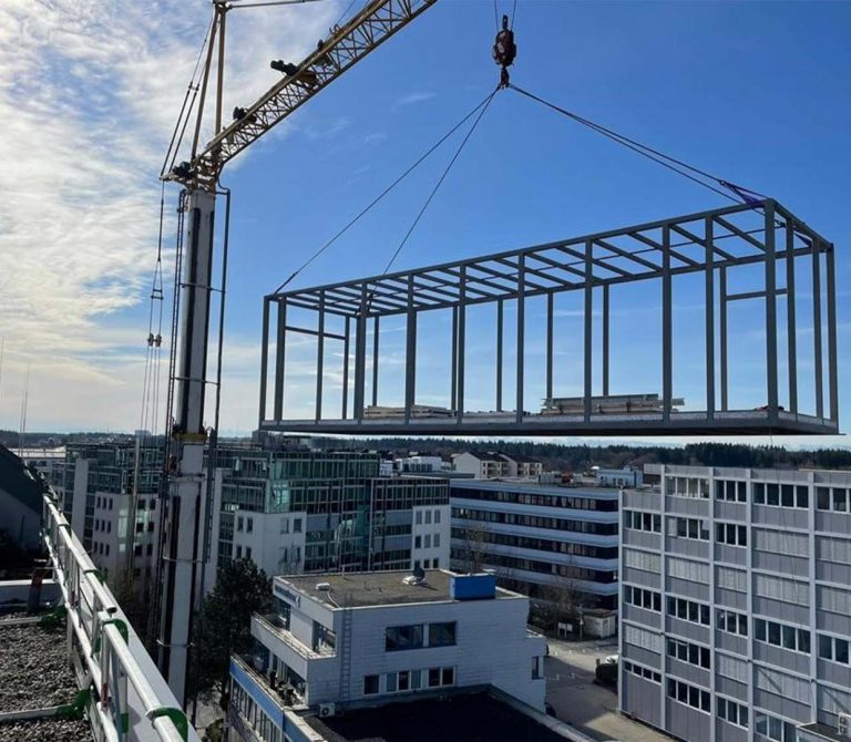 Stahlbaukonstruktion