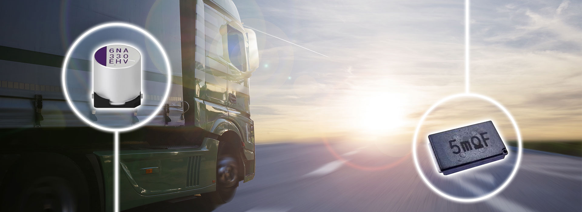Elektromechanische Bauelemente für LKW