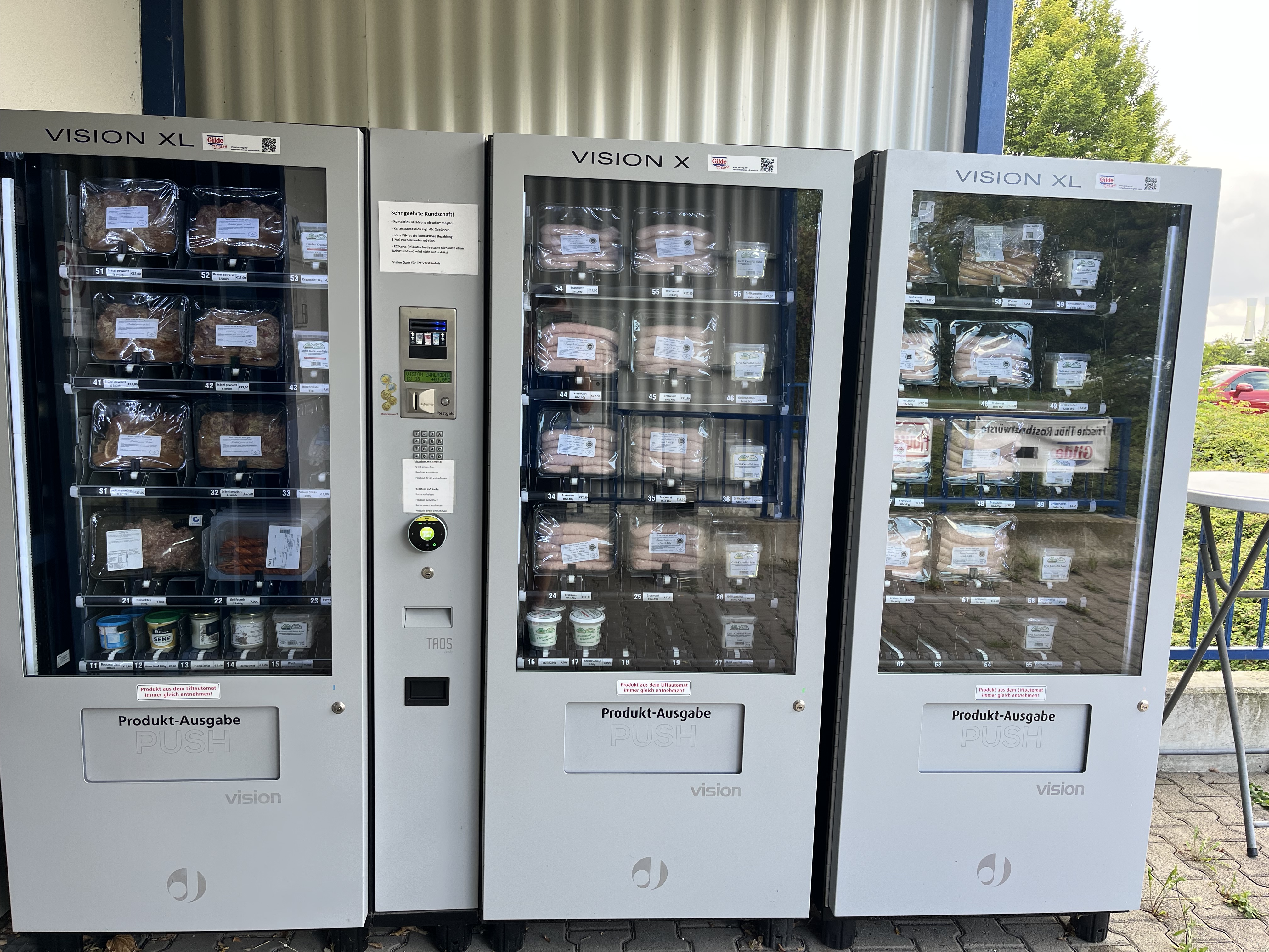 Fleisch aus eigener Zerlegung