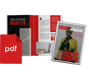 Magazindruck im A4-Format