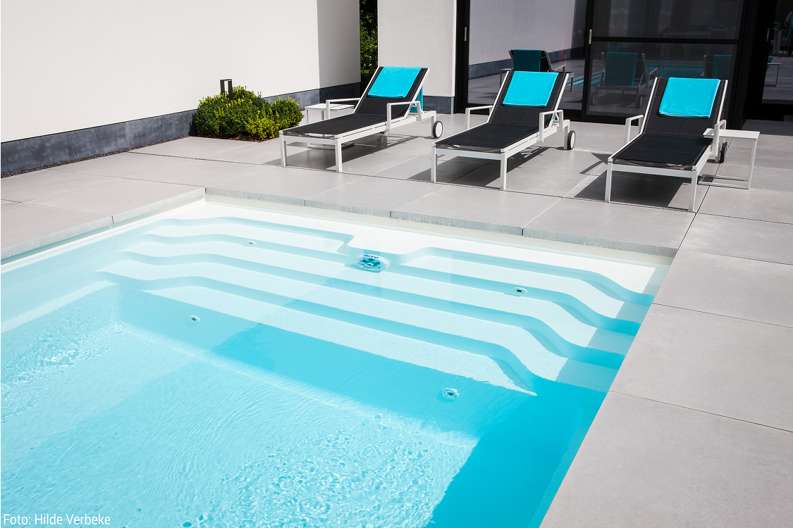 Ausgeführtes Schwimmbadprojekt