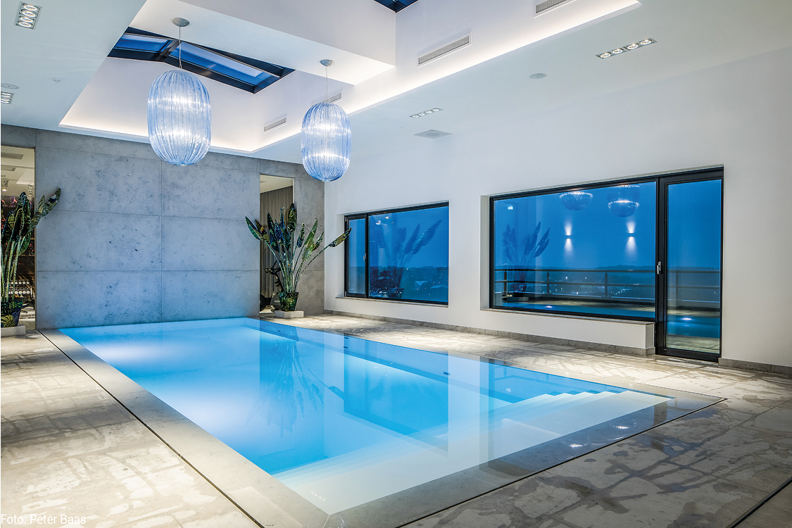 Ausgeführtes Schwimmbadprojekt