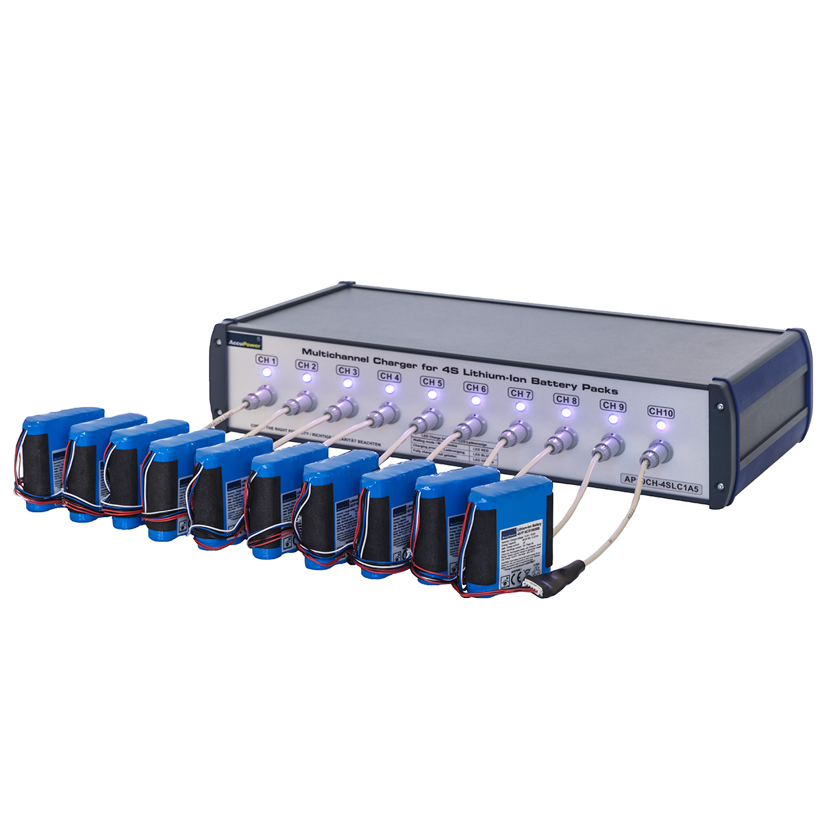 10-Kanal-Ladestation (Multichannel Charger)