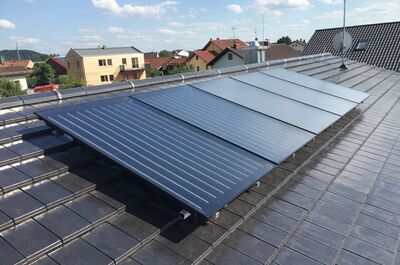 Solarthermieanlage
