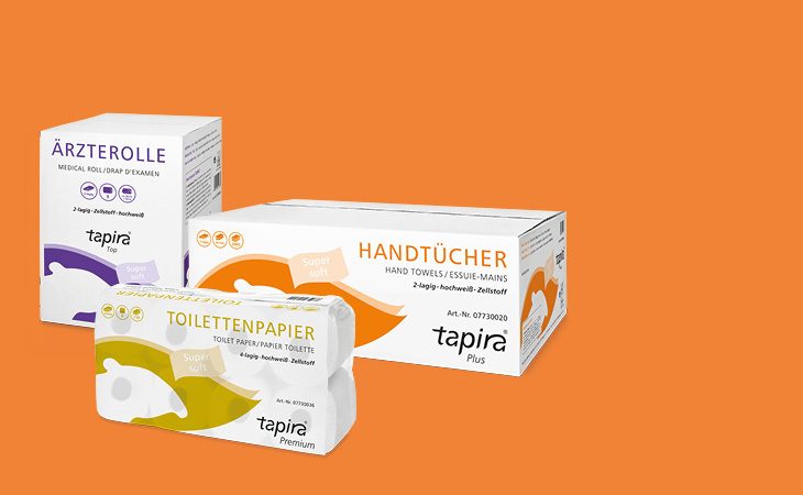 Papierhygiene von Tapira