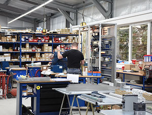 Arbeiten an der Schaltanlage