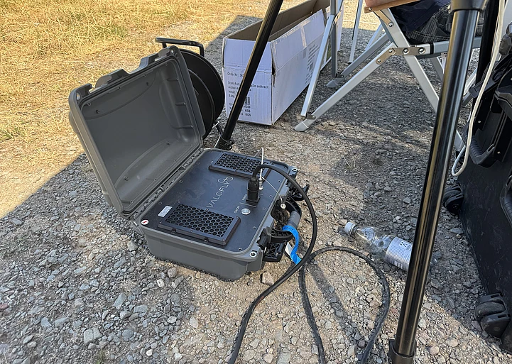 TGS microTether im Einsatz