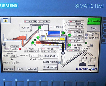 BIOMATRONIC PLC-Bedienpanel