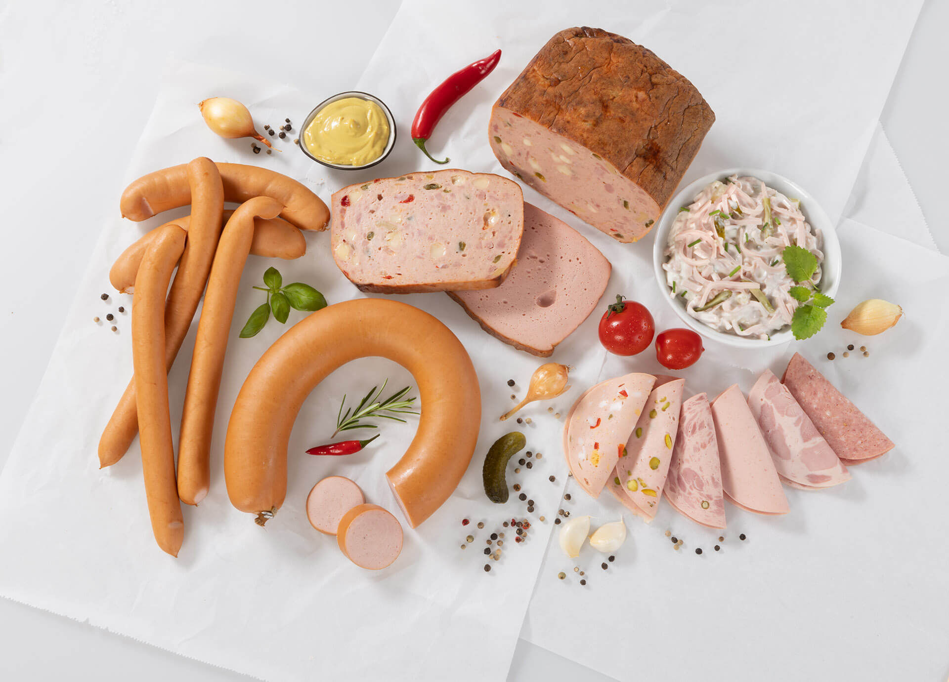 Wurstwaren und Aufschnitt