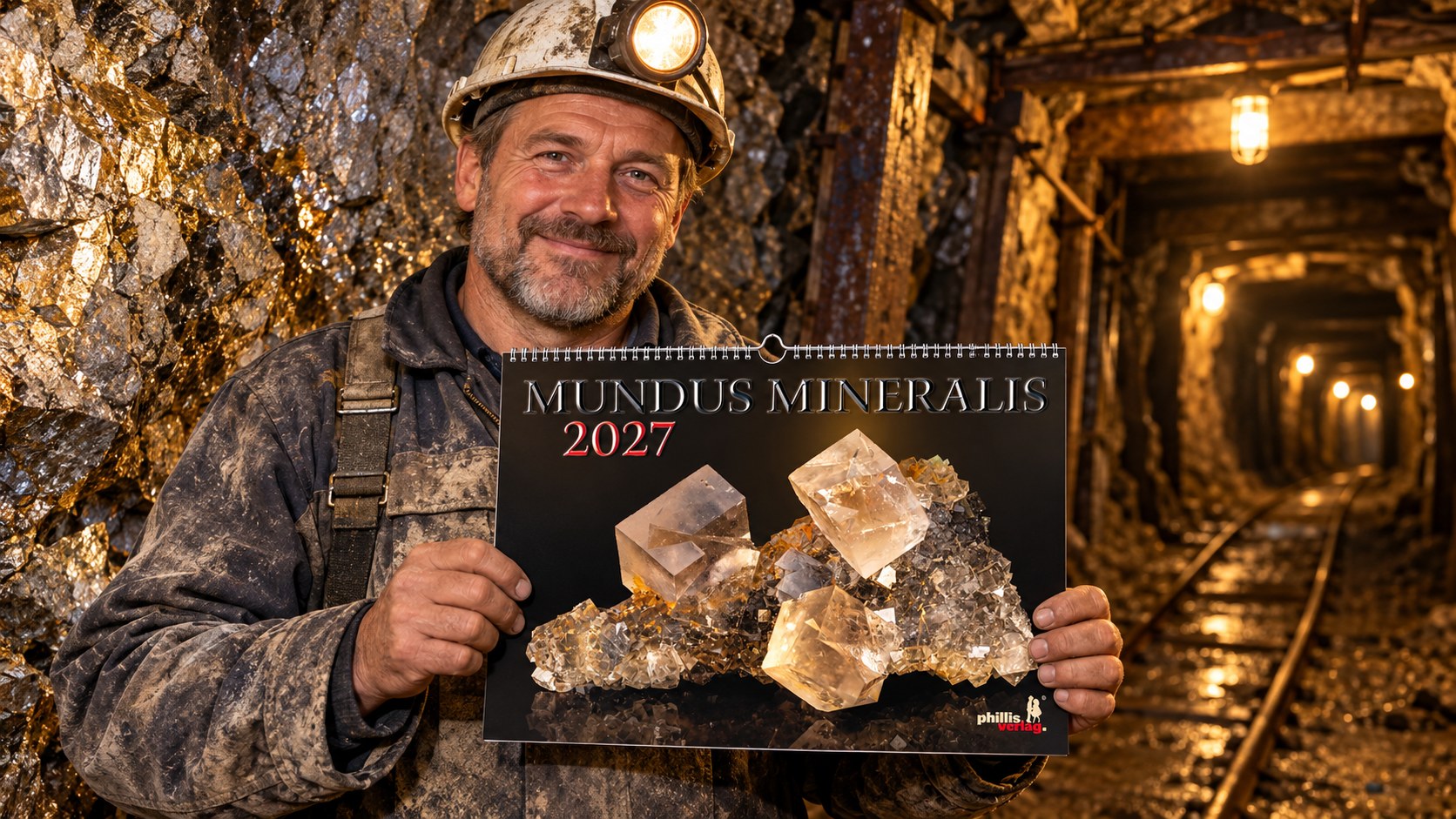 Mundus-Mineralis-Kalender 2027 im Stollen