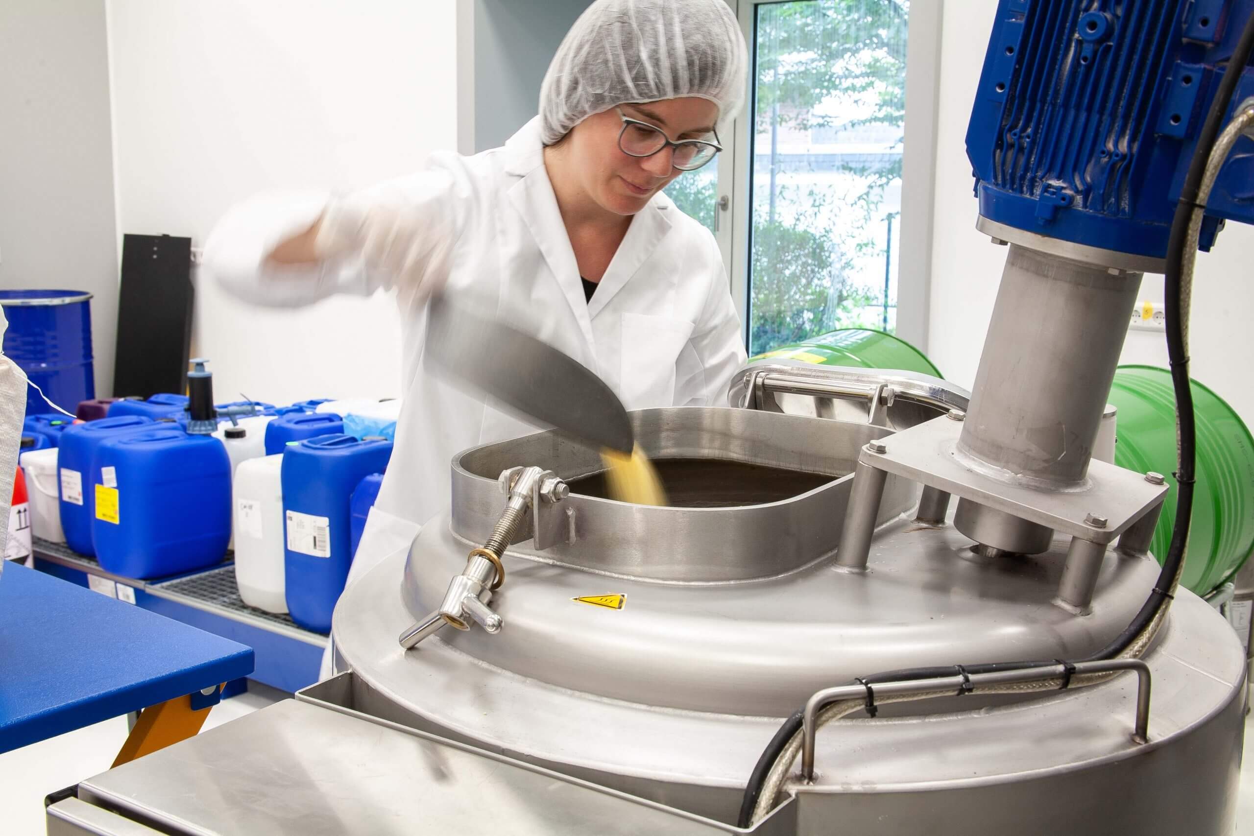 Labor mit Kesseltechnik