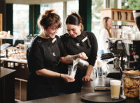 Coffee at the Marburger Straße branch