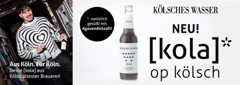 Kölsches Wasser [kola] – Premium-Kola aus Brunnenwasser