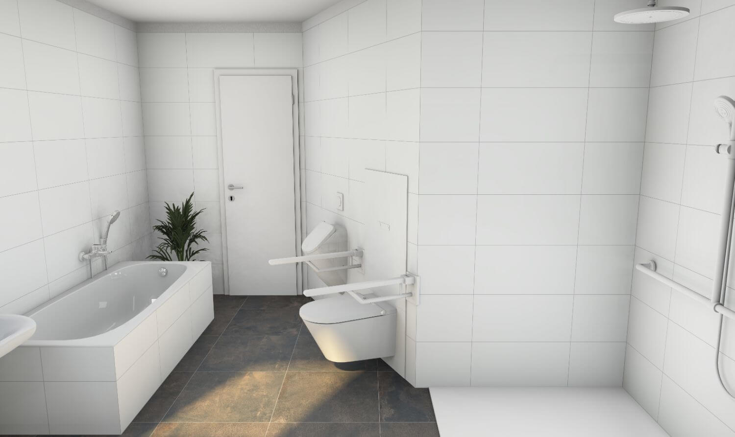 Badplanung für barrierefreie Badsanierung