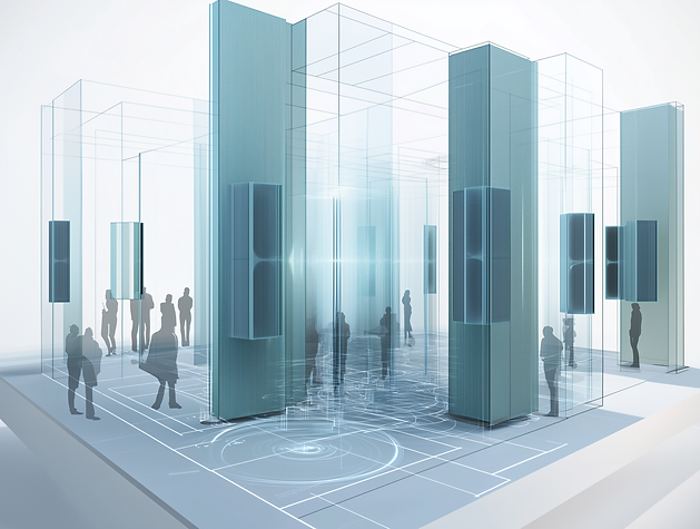 Diagramm: Noise-Canceling-Panels und Richtungssteuerung