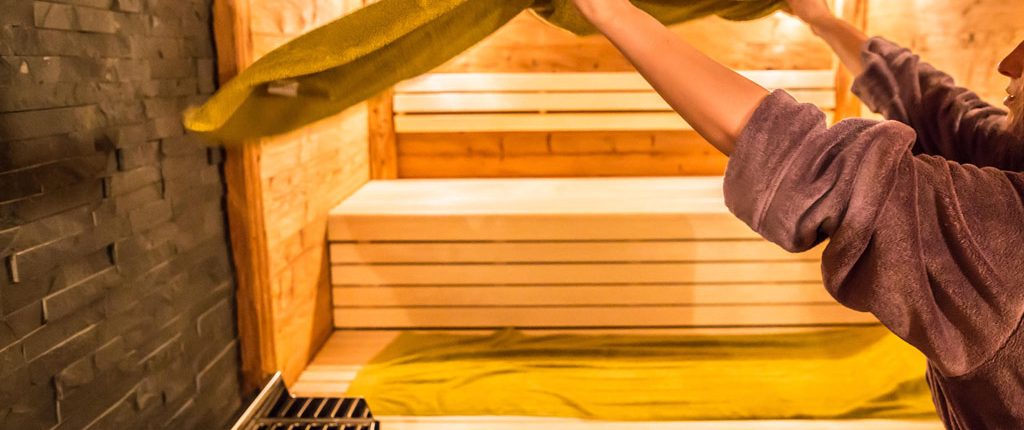 Sauna rustikal