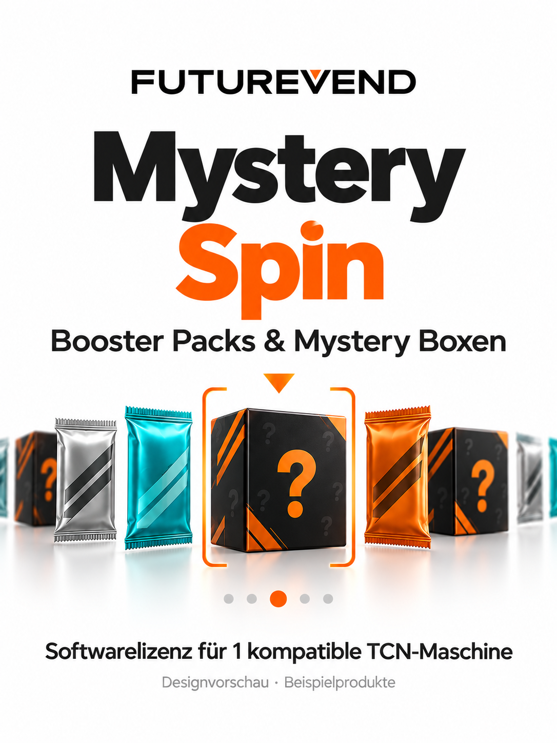 Designvorschau FutureVend Mystery Spin