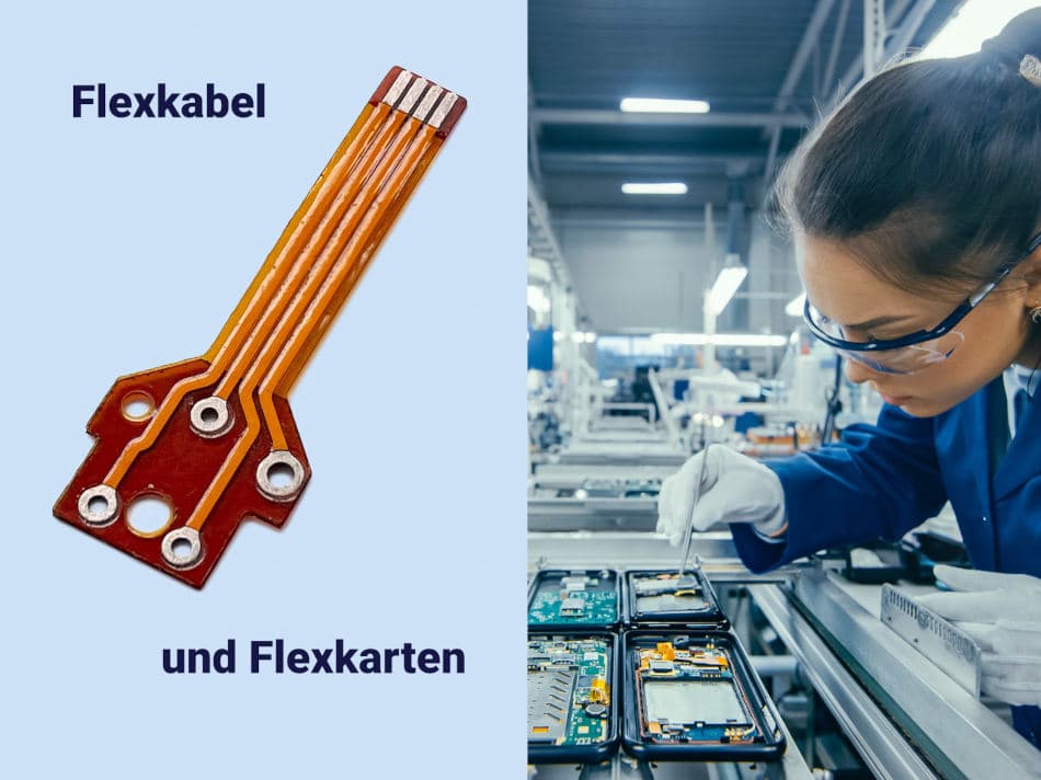 Flexkabel-Montage