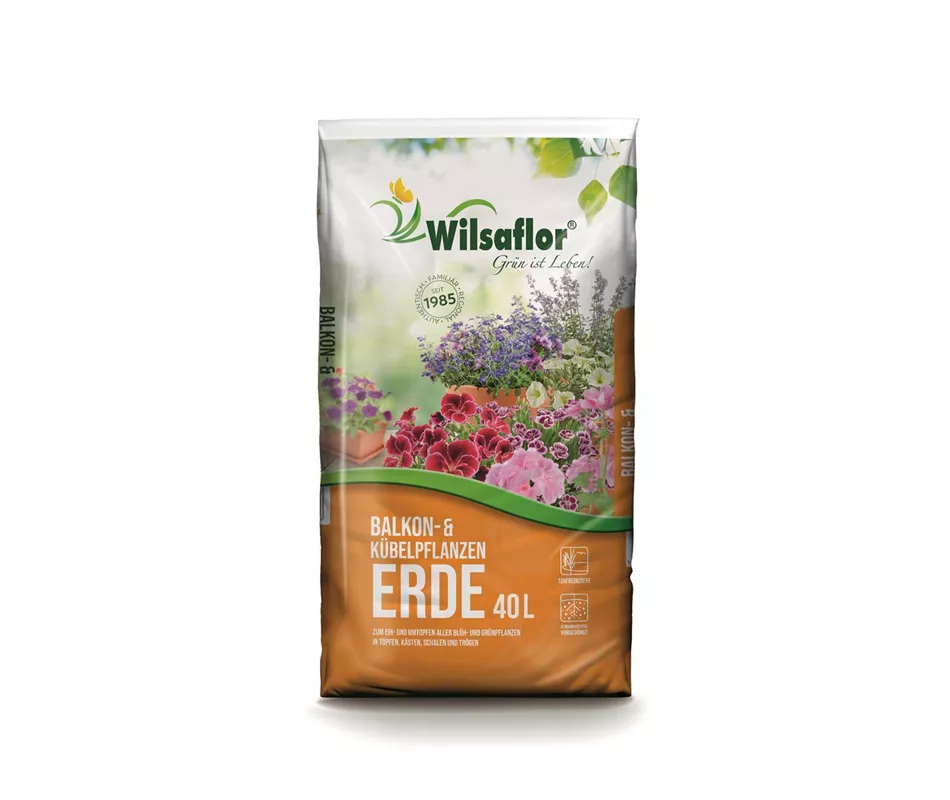 Wilsaflor® Balkon- und Kübelpflanzenerde