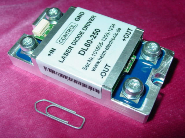 High Power Laser Diode Driver DL60-250