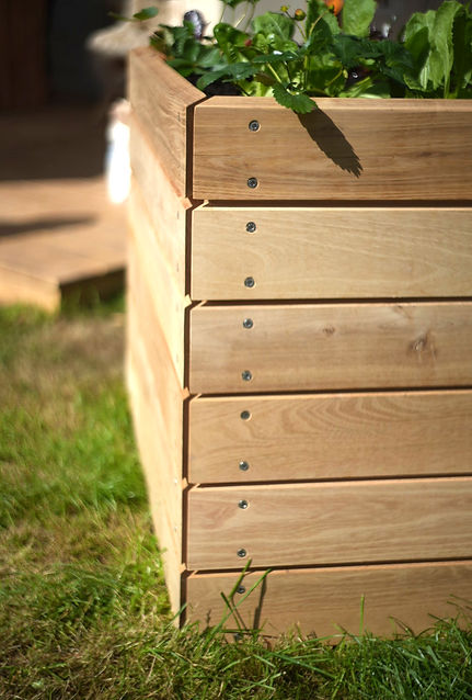 Lamellen mit konstruktivem Holzschutz