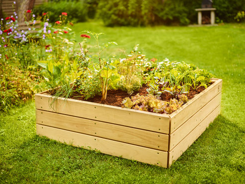Hochbeet für Gemüse