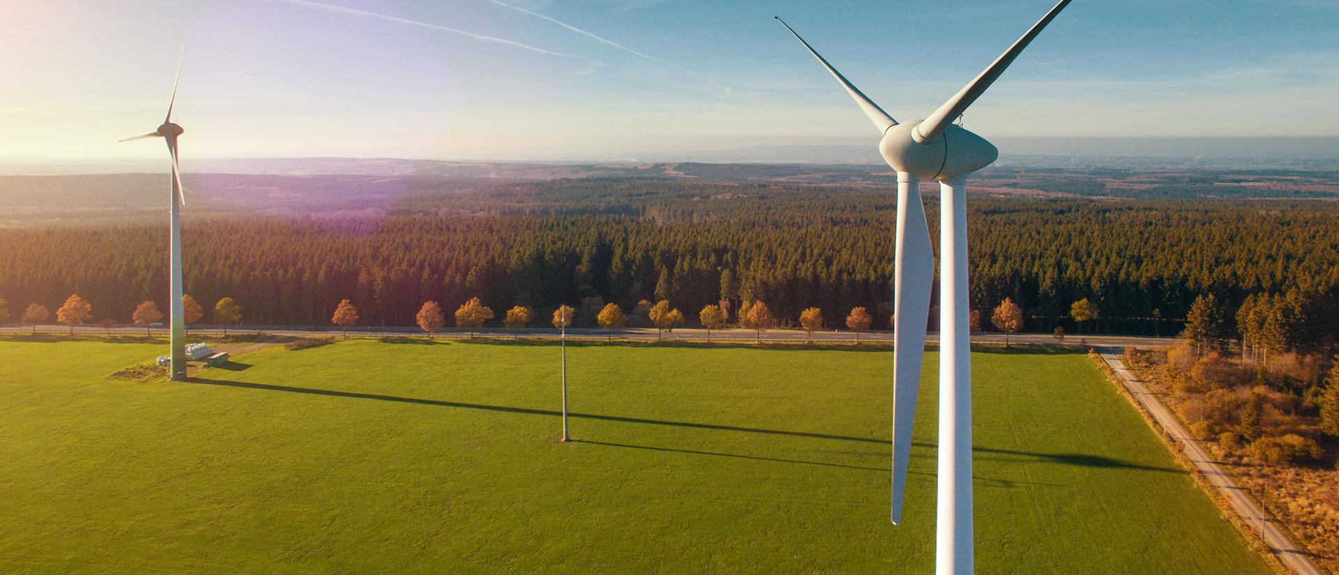 Stahl für Windkraftanlagen