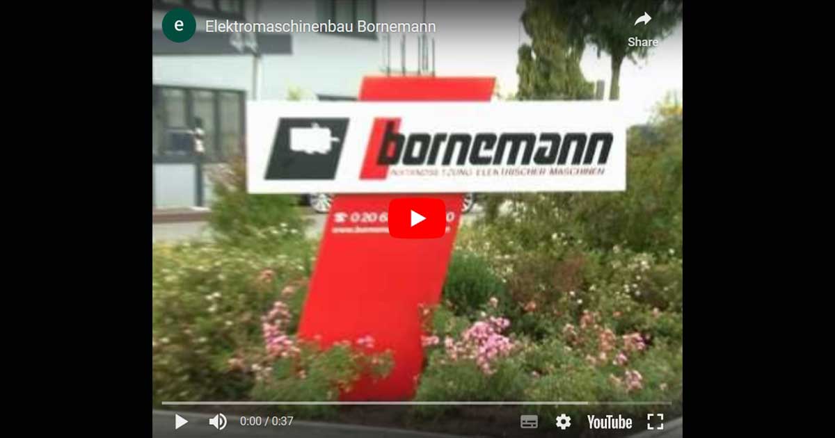 Video: Elektromaschinenbau Bornemann