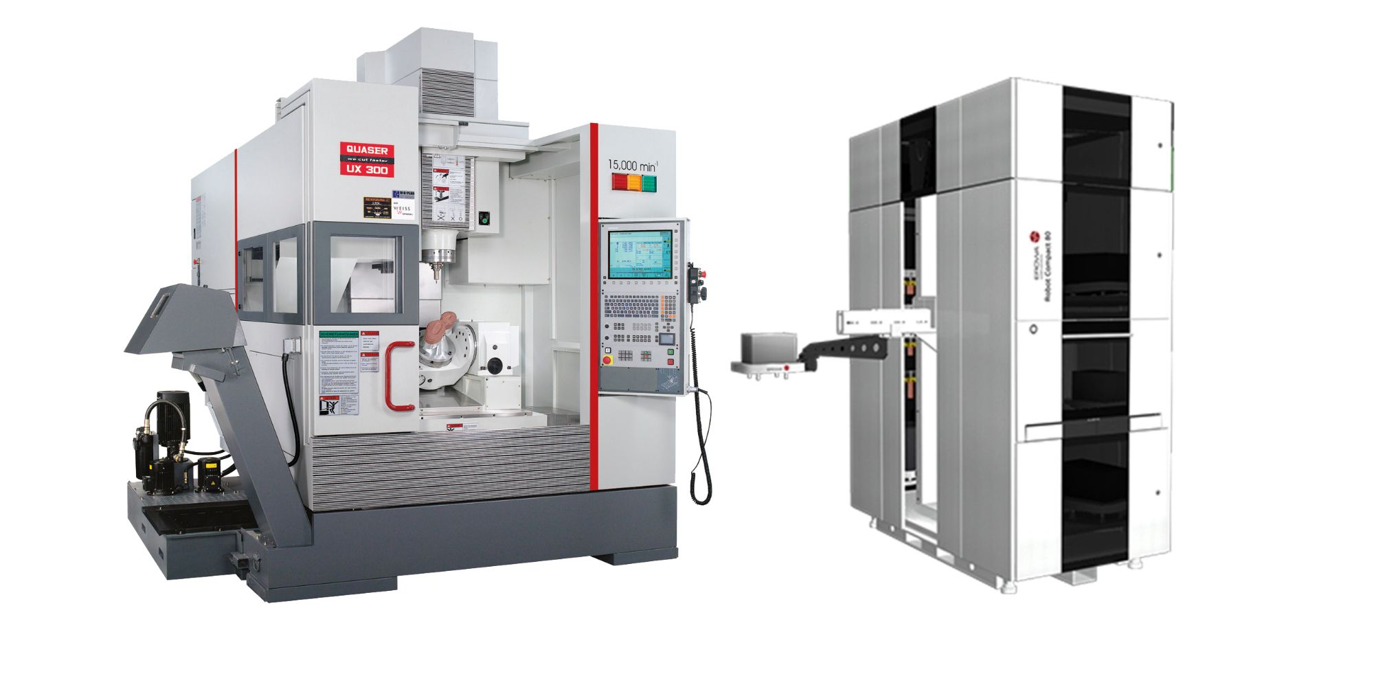 Quaser UX-300 mit Erowa Robot Compact