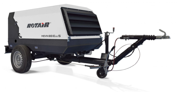 Mobiler Strahlkompressor Rotair MDVN 83 Eco V