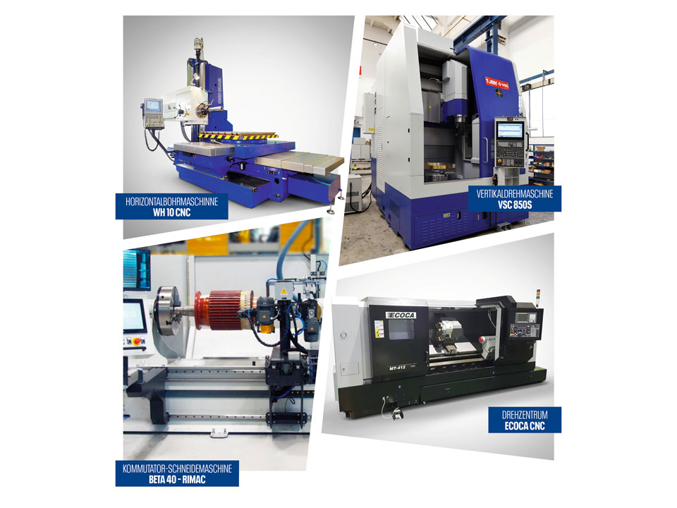Moderne CNC-Fertigung für Sondermotoren