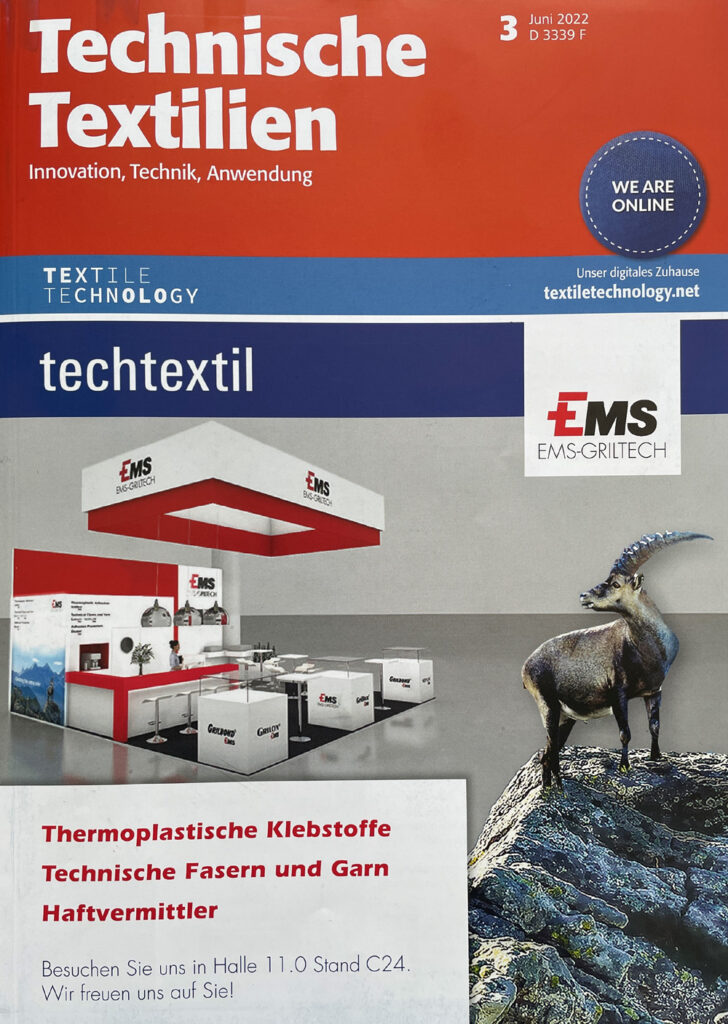 Fachartikel Technische Textilien, Juni 2022