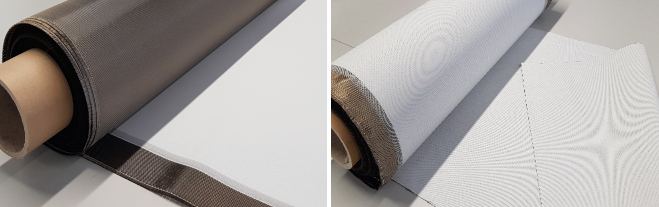 Nicht brennbares Basalthybridmaterial (Rolle)