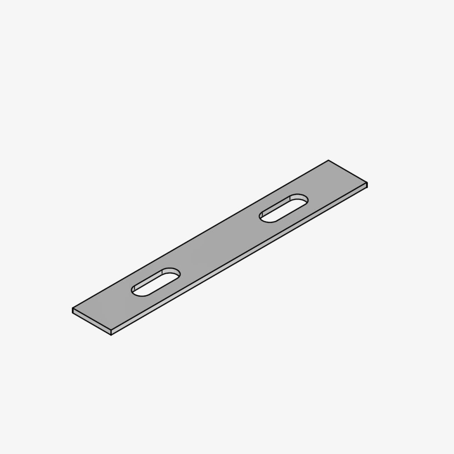 Aluminium Verbinder Fischerbahn H25