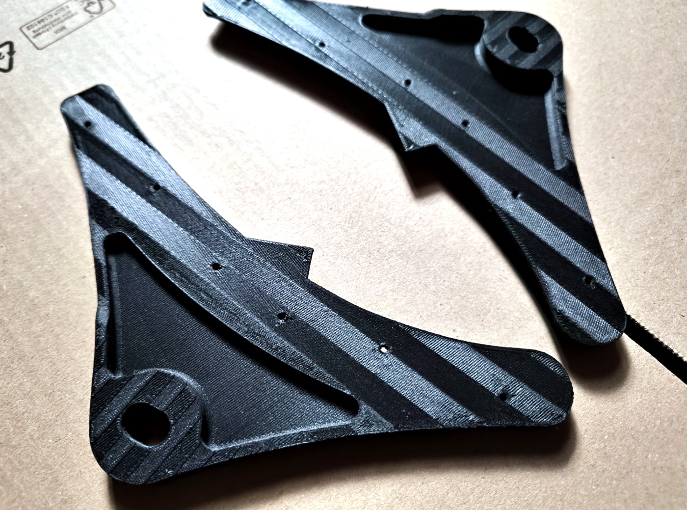 Carbonverstärkte Strukturhalter