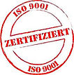 ISO-Zertifizierungssiegel
