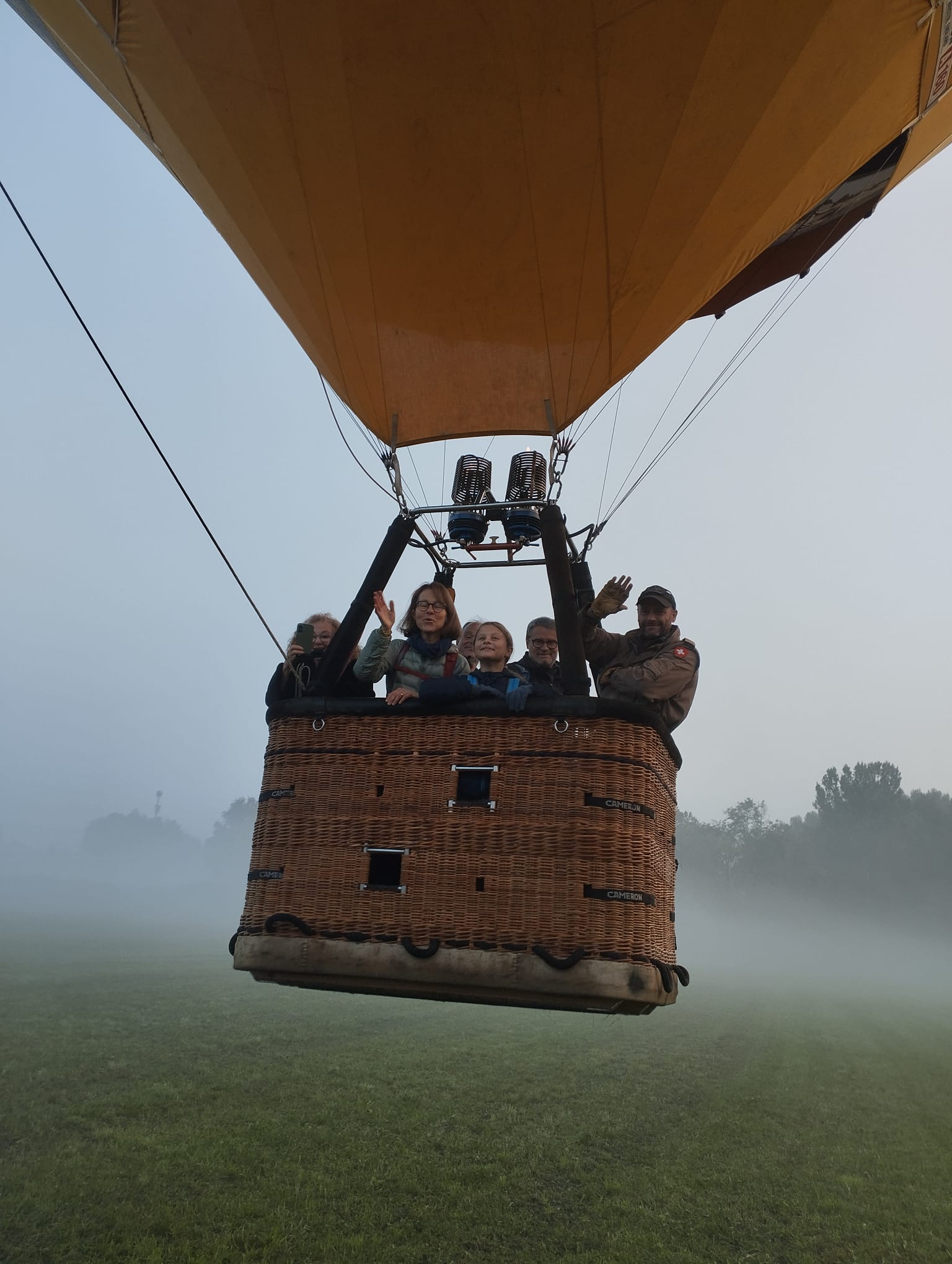 Balloon over Ticino