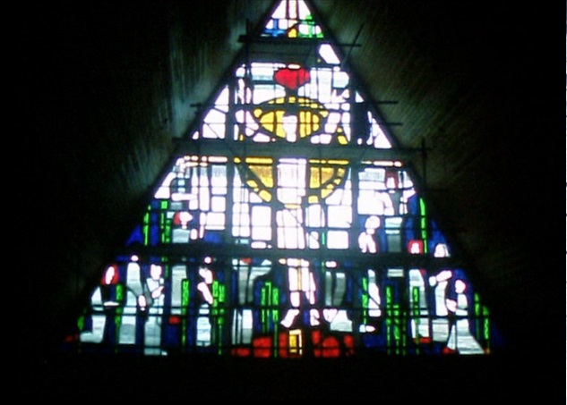 Prismenglaswand-Aufbau, 1977