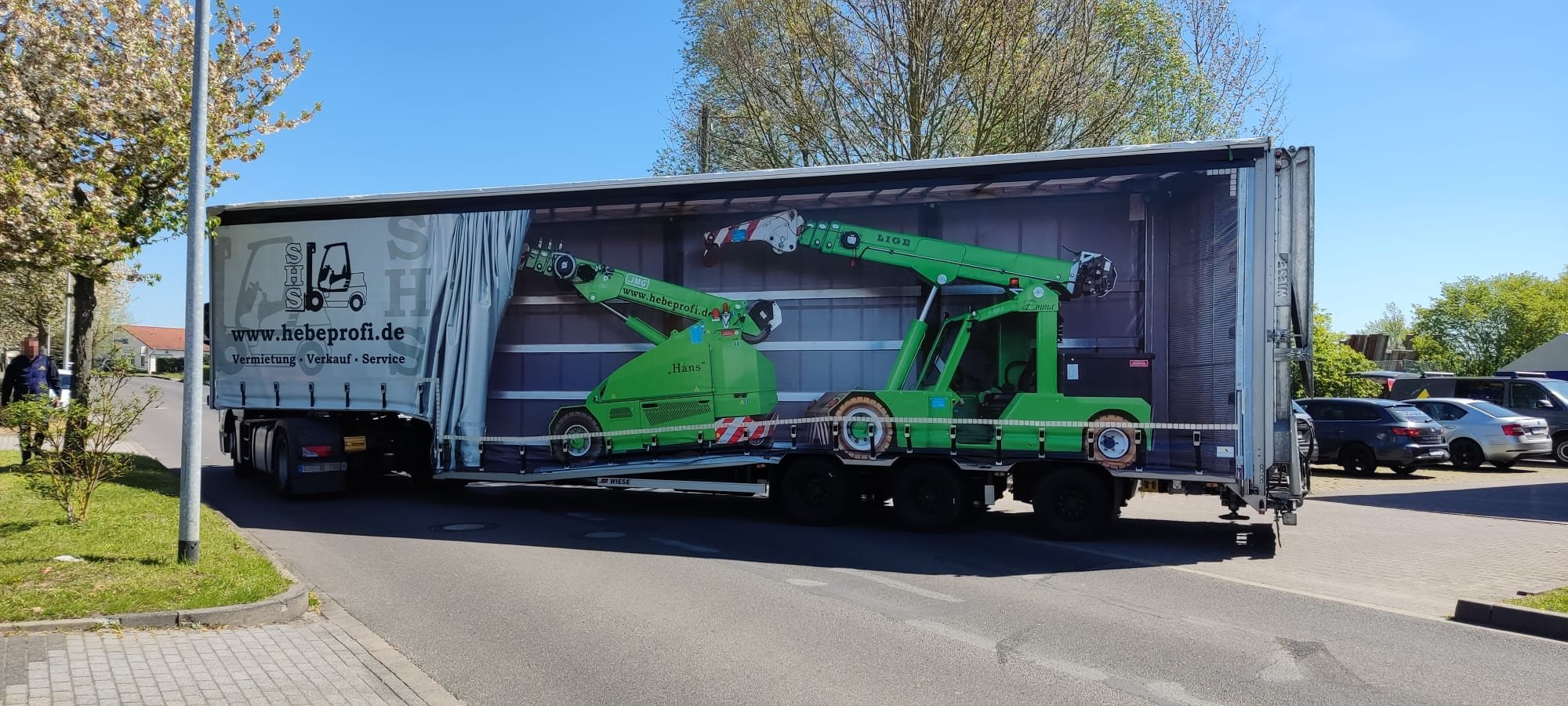 LKW-Planen, Anhängerplanen und Spriegel