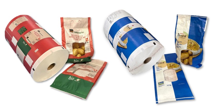 Verpackte Lebensmittel (Vakuum- und Folienbeutel)