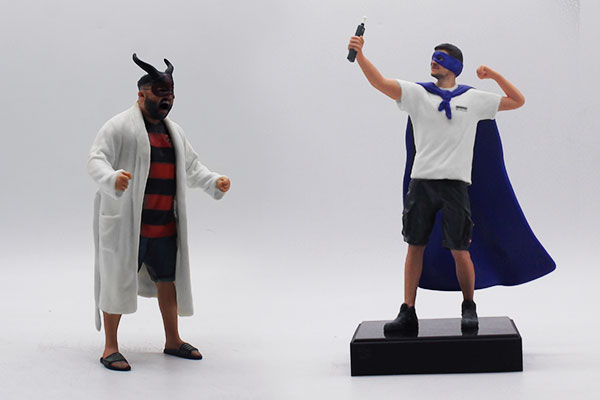 Superhelden-Figur