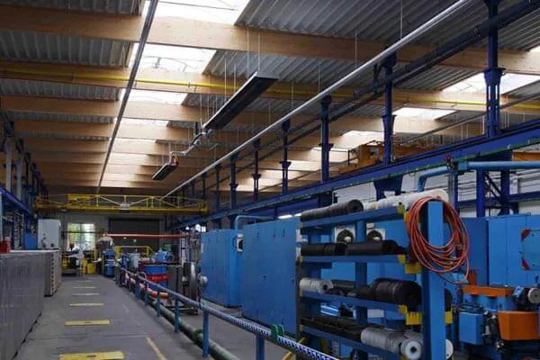 Sanierung einer Produktionshalle, ALUnna