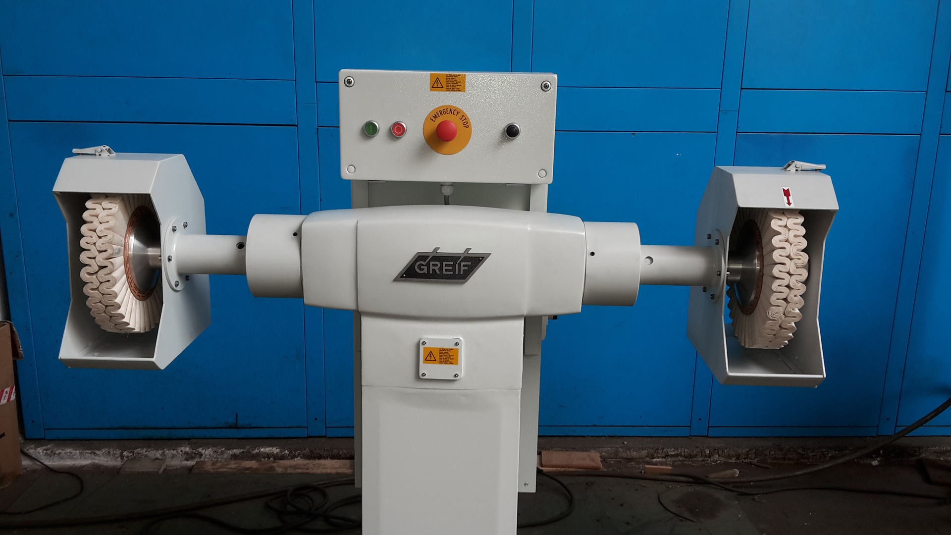 Industrie-Doppelpoliermaschine DV 40-0-0