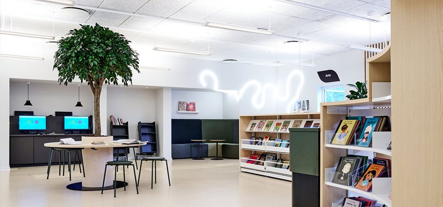 International School of Billund – 250 m² Lernbereich