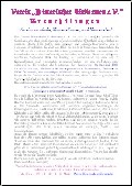 Infoblatt des Vereins