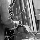 Instandgesetztes Industriegetriebe