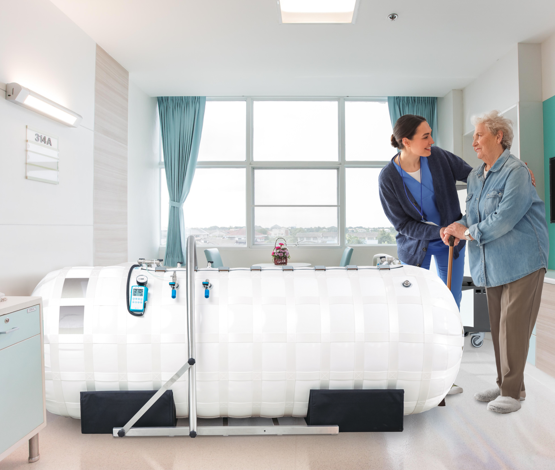 AHA Hyperbarics für wirksames HBOT