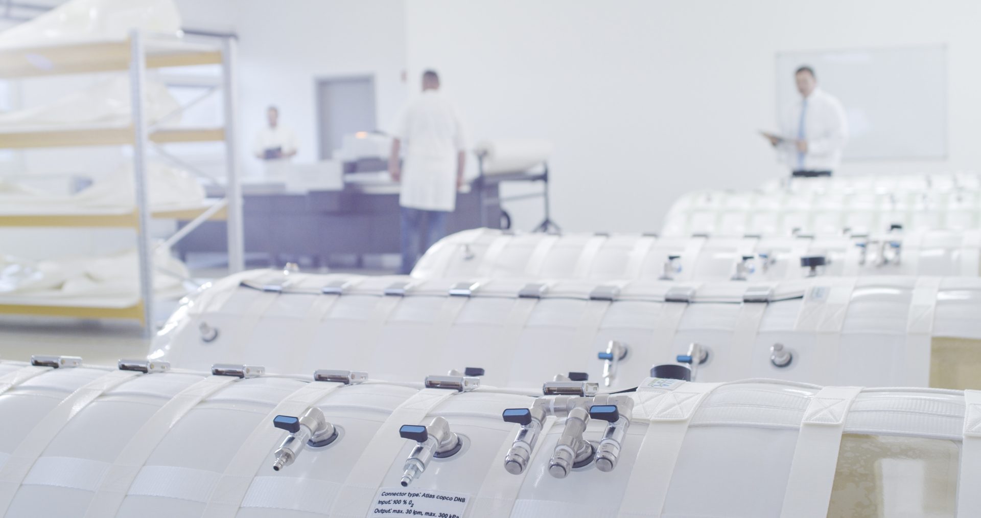 Produktion von AHA Hyperbarics
