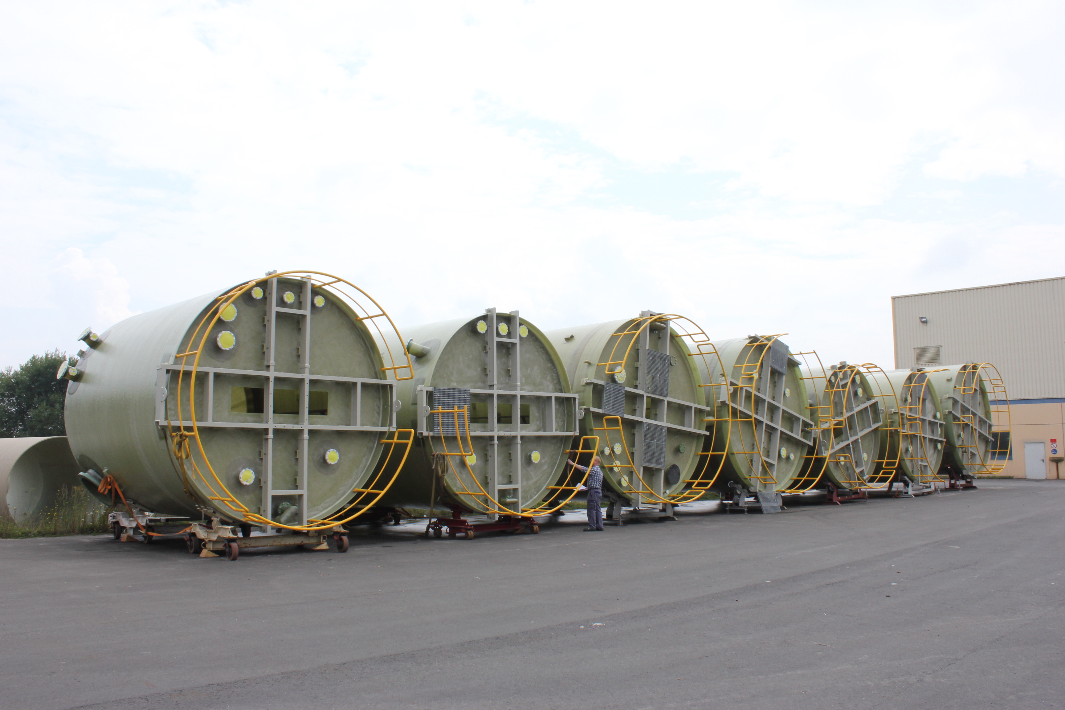 GFK-Tanks und -Apparate