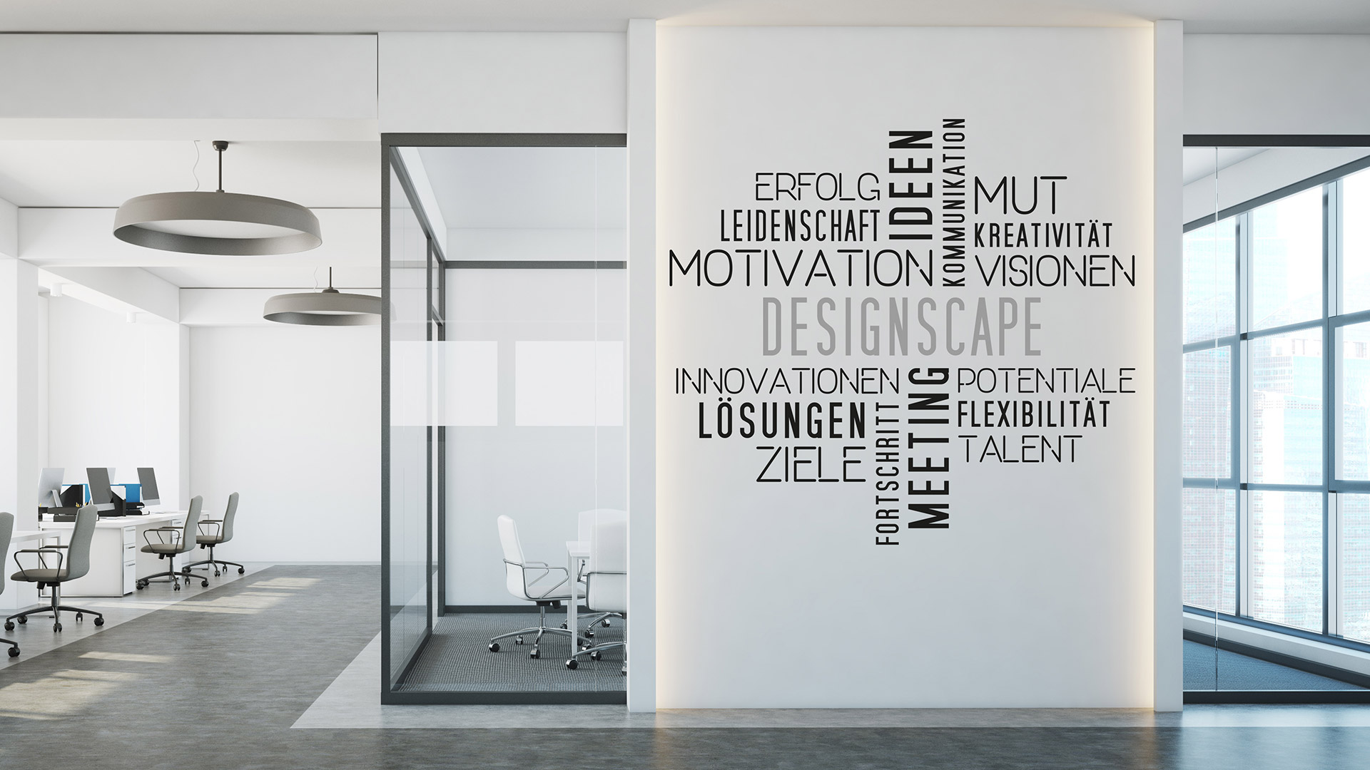 Wandgestaltung